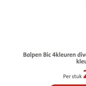  BIC op Bruna