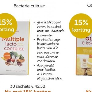Probiotica op De Rode Pilaren