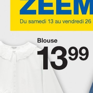Blouse op Zeeman