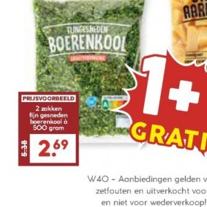 Boerenkool op MCD supermarkt