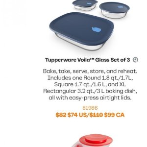 Tupperware op Tupperware