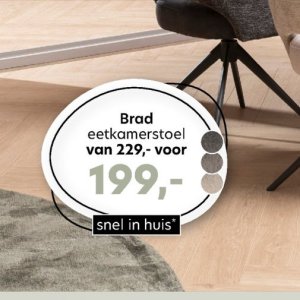 Stoel op Happy at Home