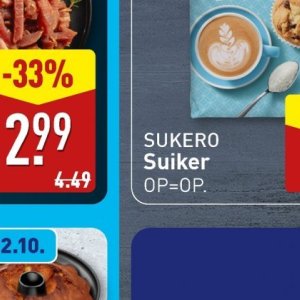 Suiker op Aldi