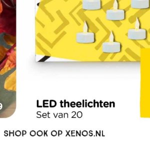Theelichten op Xenos