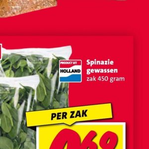 Spinazie op Nettorama