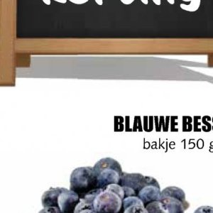 Blauwe bessen op MCD supermarkt