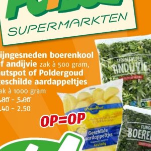 Boerenkool op Poiesz
