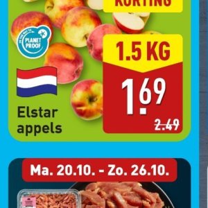 Appelen op Aldi