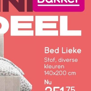 Bed op Leenbakker