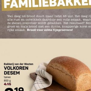 Brood op Ekoplaza