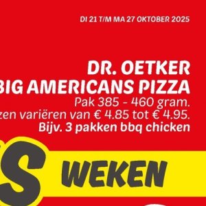 Pizza op DekaMarkt