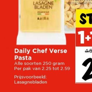 Pasta op Vomar