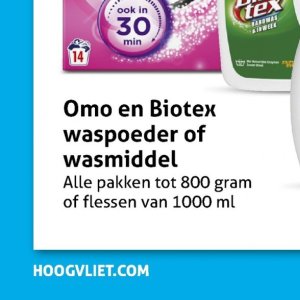 Wasmiddel op Hoogvliet