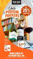 Folder Gall & Gall Almere-Stad